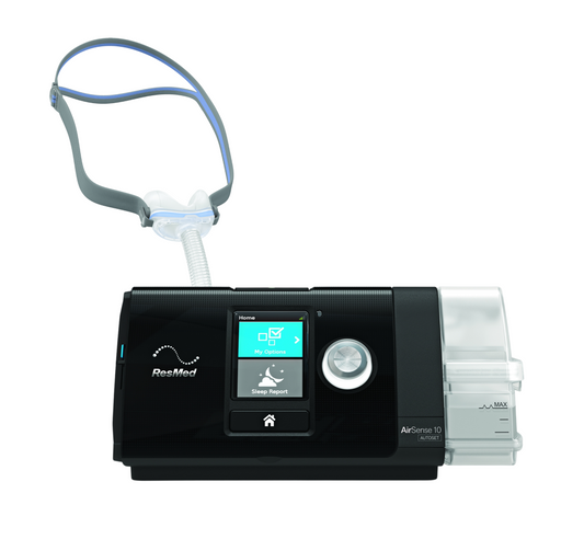 The ResMed AirSense 10 AutoSet CPAP Machine with N30 Mask