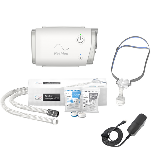 AirMini AutoSetTravel CPAP Machine and P10 Mask Set Up Pack