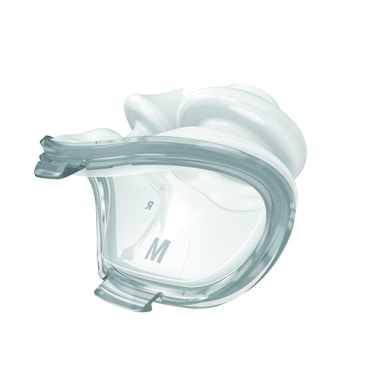 The close up view of AirFit P10 Nasal Pillow CPAP Mask Pillows