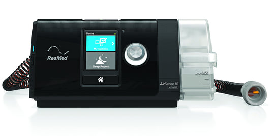 The ResMed AirSense 10 AutoSet CPAP Machine With HumidAir and Tubing