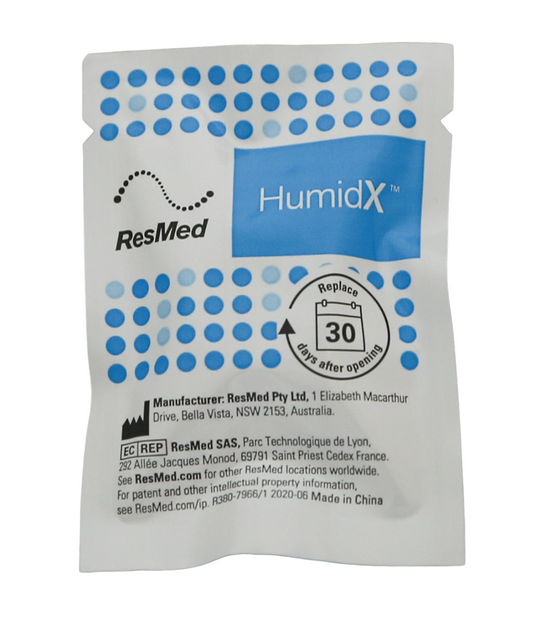 The HumidX for AirMini Travel CPAP Machine in its packaging form