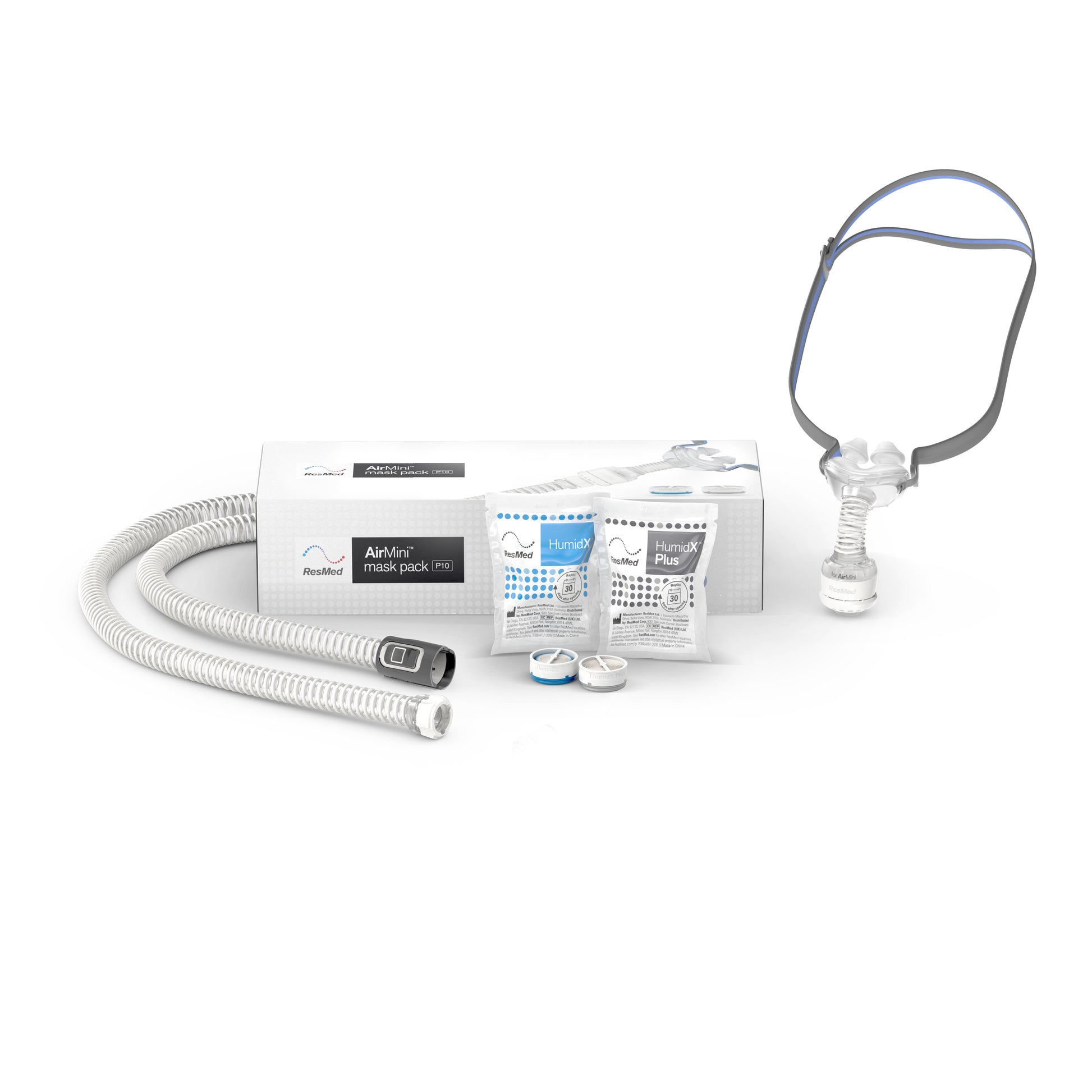 The AirMini P10 Nasal Pillow Mask Pack for ResMed AirMini travel CPAP Machine