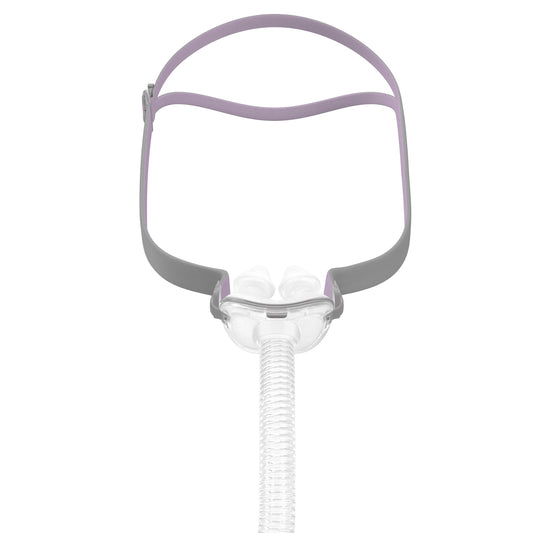 The AirFit P10 For Her Nasal Pillow CPAP Mask Front View