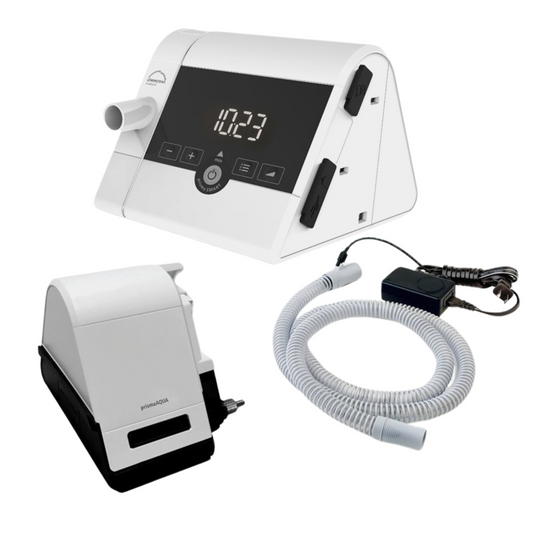 The front and side shot of Prisma SMART APAP Machine