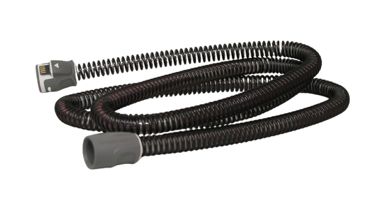 The ClimateLineAir Heated Tubing for AirSense 10 and AirCurve 10 with connectors on each end