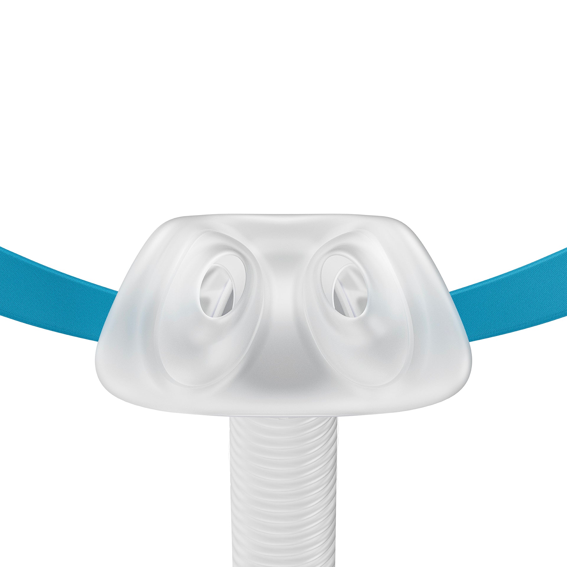 a close up image of the nasal part of Fisher & Paykel Nova Micro Nasal Pillow CPAP Mask