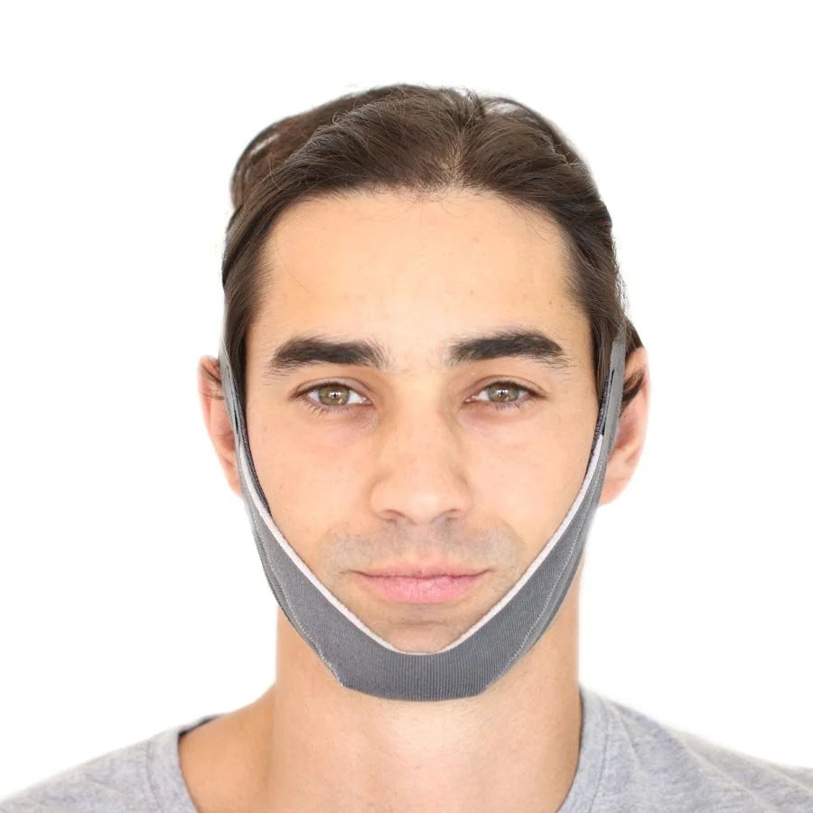 A man wearing the Best in Rest Chin Strap