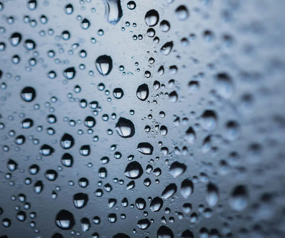 Water Droplets on Mask