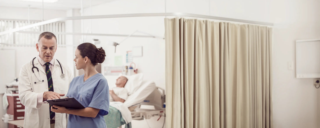 Checking in the tablet result for the patient