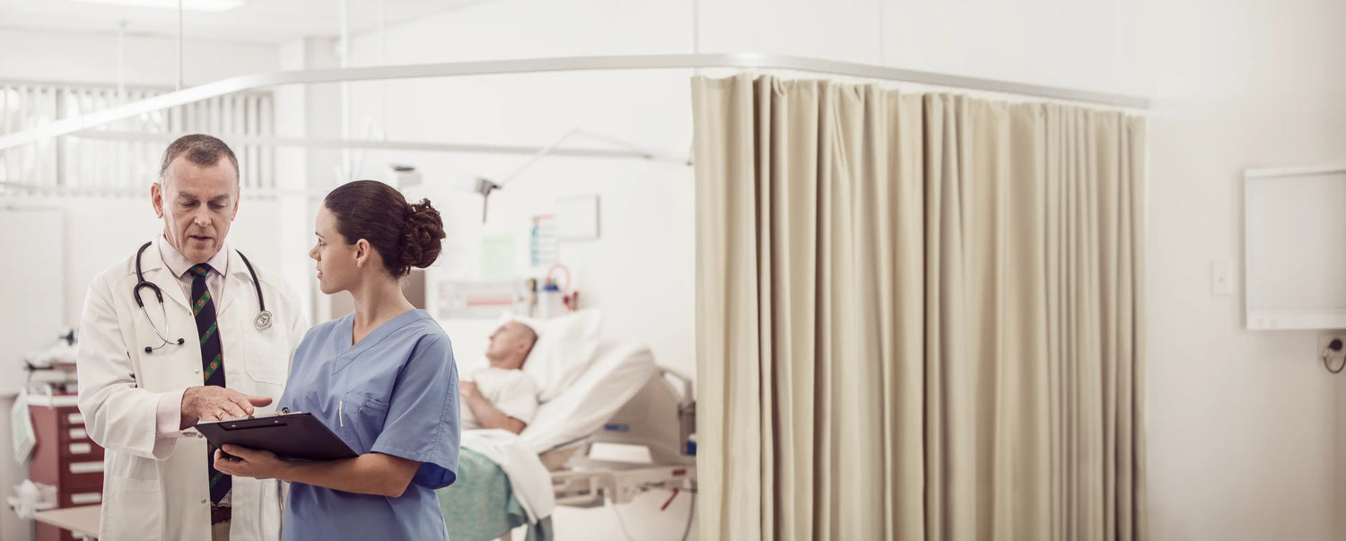 Checking in the tablet result for the patient